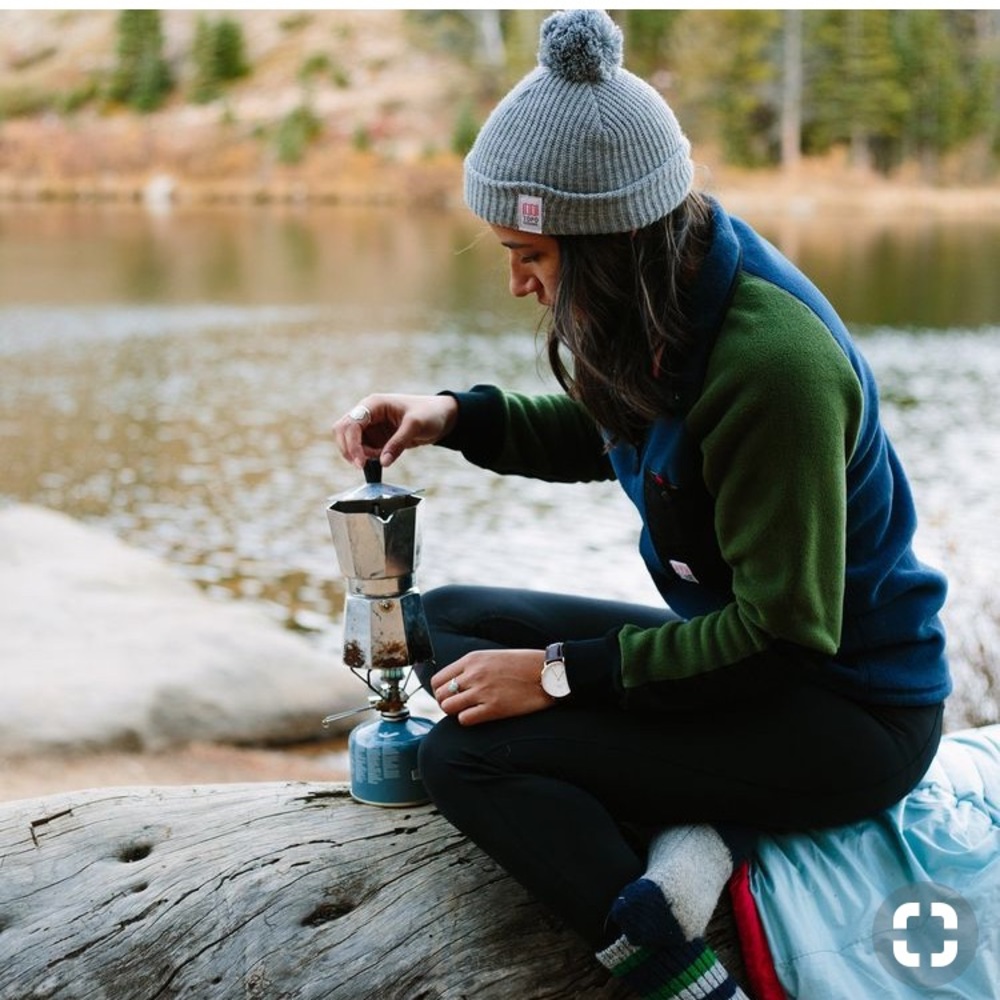Topo Designs Blue and Green Jacket